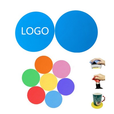 Round Silicone Easy Grip Jar Opener