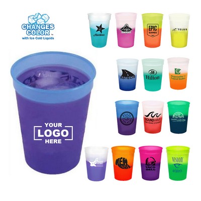 12 Oz. Color Changing Stadium Cup