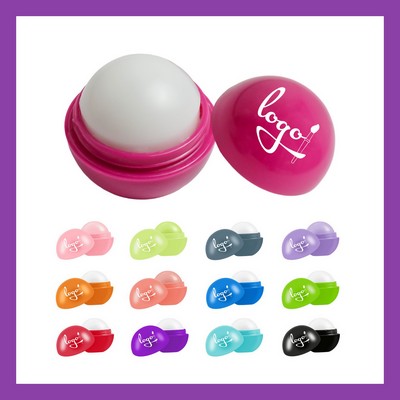 Natural Round Scented Lip Balm Moisturizer
