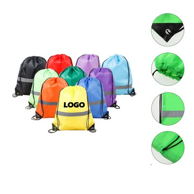 Reflective Strips Backpack