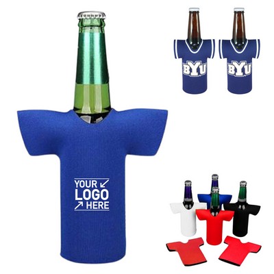 Jersey Style Neoprene Bottle Sleeve