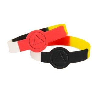 Custom Figured Embossed Silicone Wristband