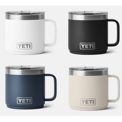 14 Oz. Yeti® Rambler Stacking Mug with Ceramic Lining and Magslider Lid