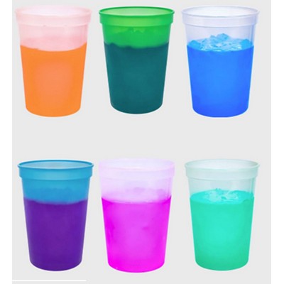 16 oz Color Changing Stadium Cups