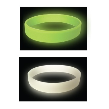 Glow In The Dark Silicone Bracelet (15 Days)