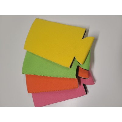 12 Oz. Green Slim Seltzer Can Cooler