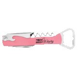 Pink Leatherette Wine Bottle Opener