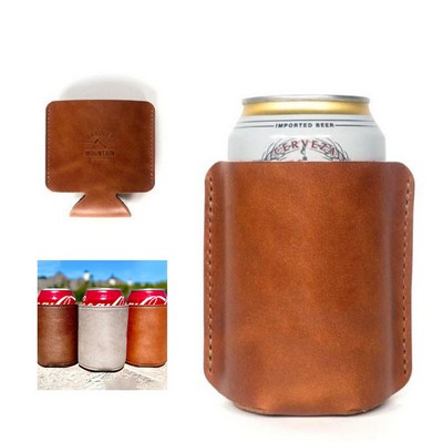 Leather Can Sleeve