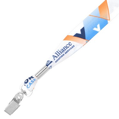 1" Pricebuster USA Made Dye Sublimated Lanyard