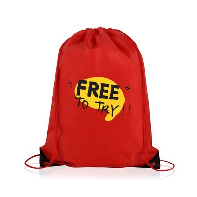 Custom Drawstring Bag With Reinforced Corners