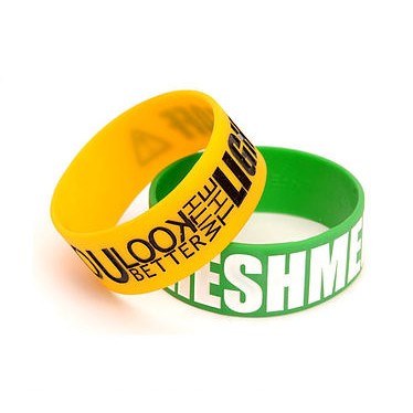 3/4" Ink Fill De-Bossed Wrist Band