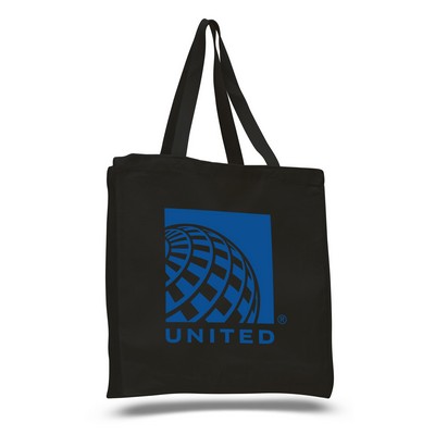 12 Oz. Medium Color Cotton Canvas Tote Bag