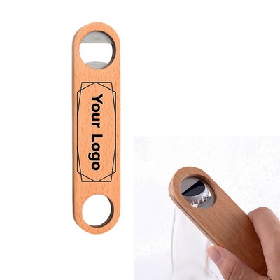 Wooden Bottle Opener
