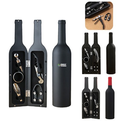 5-Piece Wine Bottle Corkscrew Accessory Set