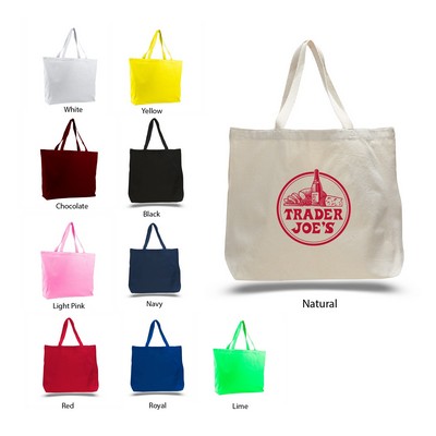 Jumbo Canvas Tote Bag