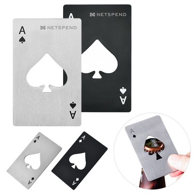 Stainless Steel Credit Card Bottle Opener