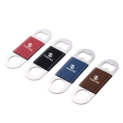 PU Leather Double Headed Opener