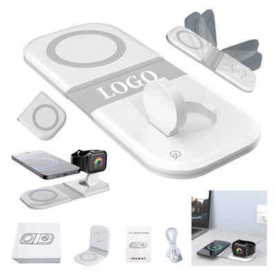 Dual-Purpose Wireless Charger with Night Light